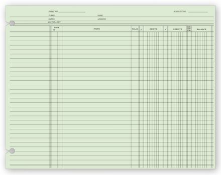 End Balance Ledger Sheets