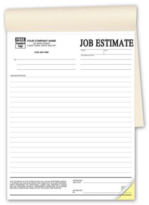 Job Estimates - Booked 215B