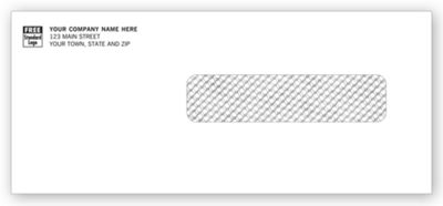 HCFA Imprinted Self Seal Envelope 2218X