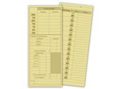 3 1/2 X 8 1/2 Daily Job Time Card