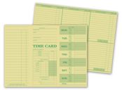 Weekly Time Card, Tag Stock