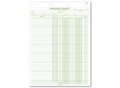 Pricing Sheets