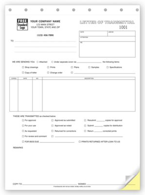 Letters of Transmittal - Classic 239