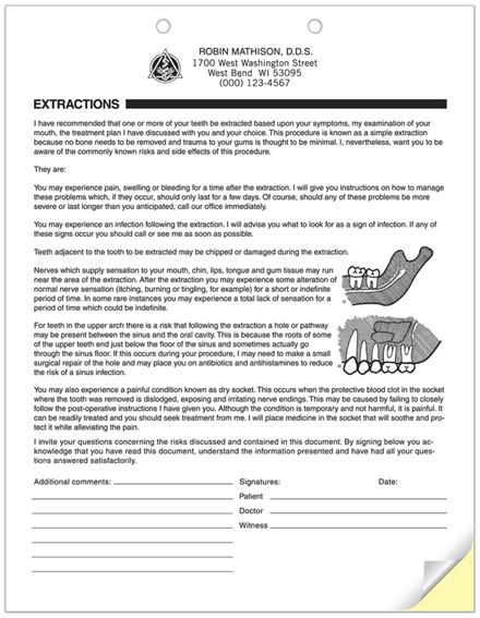 Consent Extractions Form 2 Pt