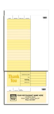 Guest Checks - Sets 2503