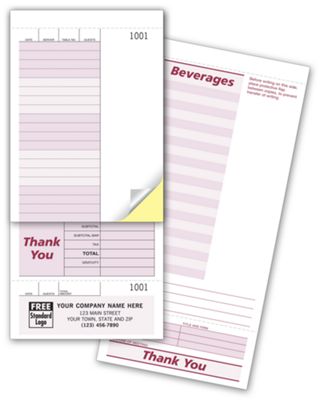 Guest Check Sets 2506