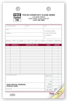Register Forms - Large Image with Special Wording 2539