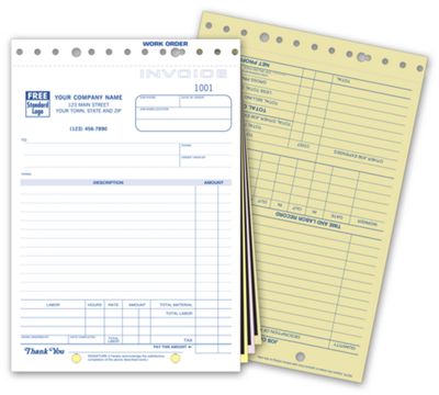 Work Orders - with Carbons 255