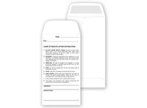 Dental Post Operative Instructions Envelope