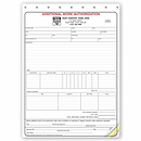 Additional Work Authorizations - Carbonless, 273