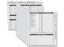 Real Estate Folder, Right Panel List, Letter Size, Gray