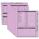 Real Estate Folder, Right Panel List, Letter Size, Lavender 275L