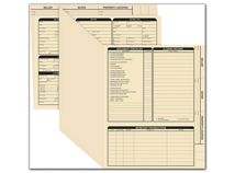 Real Estate Folder, Right Panel List, Letter Size, Manilla