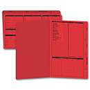Real Estate Folder, Right Panel List, Legal Size, Red 276R