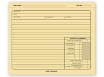 Manila Folder - Job Folder
