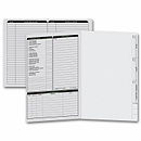 Real Estate Folder, Left Panel List, Letter Size, Gray 285