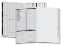 Real Estate Folder, Left Panel List, Legal Size, Gray