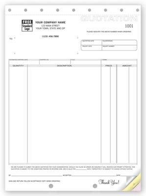 Quotation Forms 290