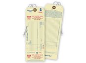 Repair Tags w/ Detachable Claim Check, 1 Part, Manilla