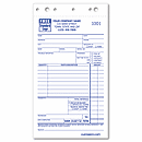 Service Orders - Compact Carbonless 308 Service Orders - Compact Carbonless 308