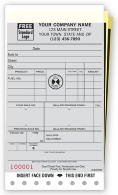 Fuel Meter Ticket 33