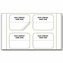 Price Labels, Padded, Paper, White, 1 X 3/4 332