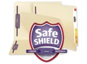 Smead End Tab File Folder with SafeSHIELD Fasteners, 11 PT
