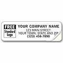Advertising Labels, Padded, Transparent Poly 342