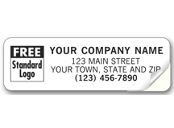 Advertising Labels, Padded, Transparent Poly