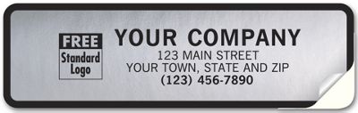 Tuff Shield Weatherproof Labels, Poly with Black Border 357
