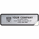Tuff Shield Weatherproof Labels, Poly with Black Border 357