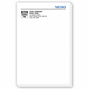 MEMO Personalized Notepads, Large 3825