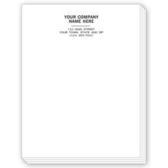Personalized Notepads, Letterhead Format, Small