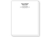 Personalized Notepads, Letterhead Format, Small