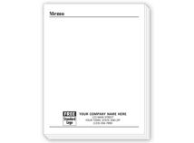 Personalized Notepads with Bottom Imprint, Small