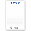 MEMO Personalized Notepads with Lines, Large 3859