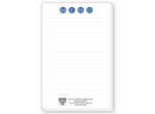 MEMO Personalized Notepads with Lines, Large