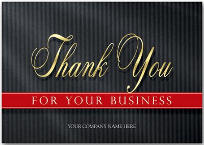 Elegant Appreciation Thank You Cards     3ED001