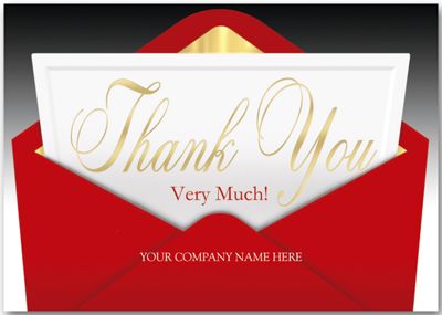 Very Thankful Thank You Cards       3ED003