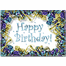 Ringed In Ribbons Birthday Cards     3ED023