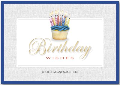 Small Cake, Big Wishes Birthday Cards    