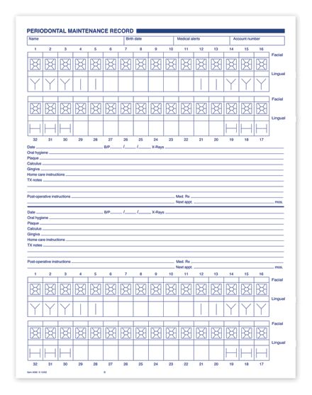 Periodontal Maintenance Records