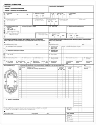 CLAIM FORM-LASER, ADA 1990