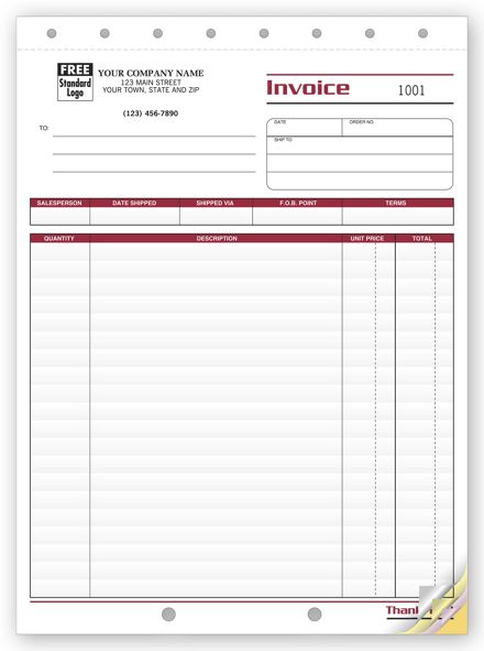 Shipping Invoices - Large Image