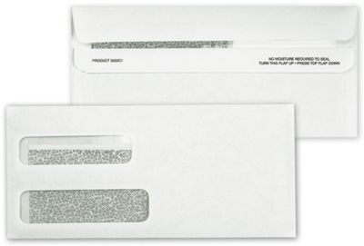 Double Window Confidential Self Seal Envelope 5022C