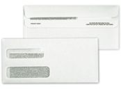 2-Window Confidential Self Seal Envelope-2 Flaps, Custom