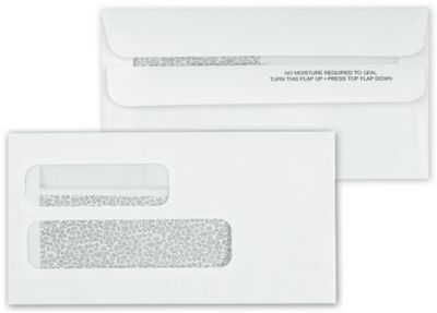 Double Window Confidential Self Seal Envelope 5025C