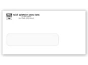 Single Window Envelope 6-7/8 x 3-5/8, Gummed Seal