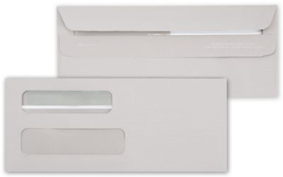 Double Window Self-Seal Envelope 5027