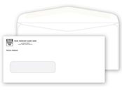 Single Window Customizable Form Envelope, Gummed Seal
